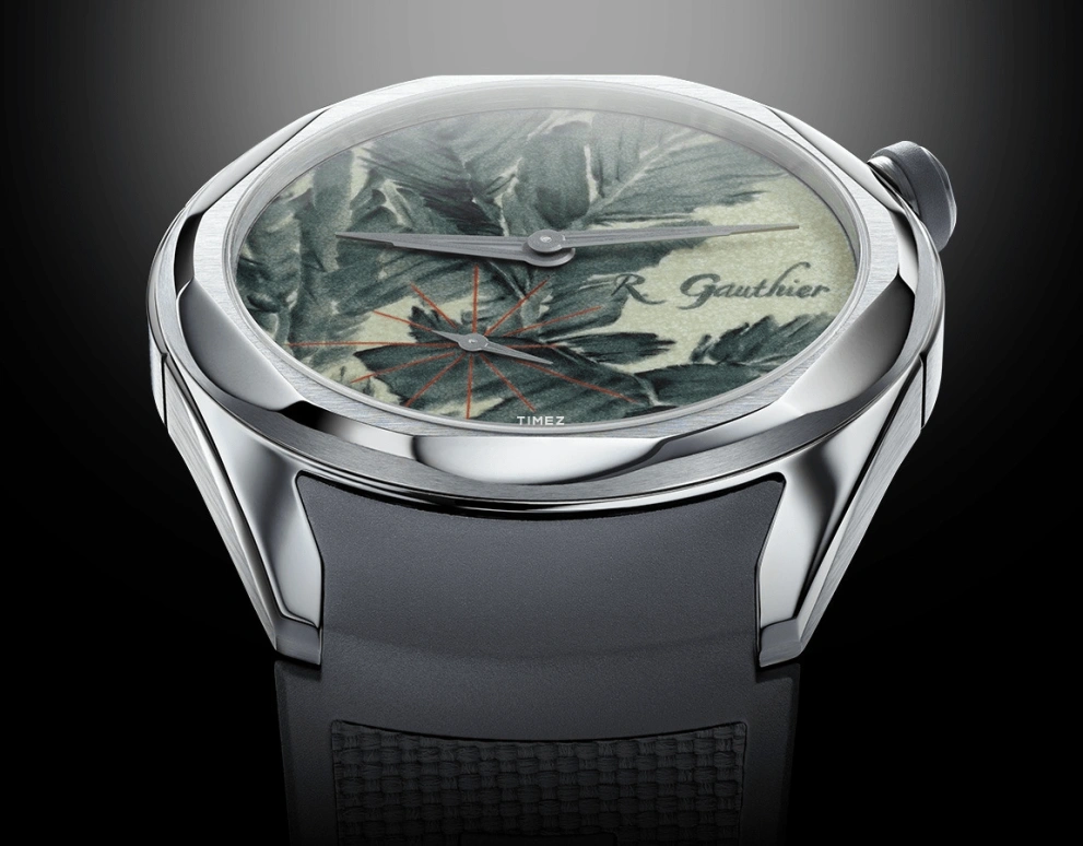 Romain Gauthier,C by Romain Gauthier 41毫米,41毫米,铂金,绿色,手动上弦,60小时,自制机芯,MON00552