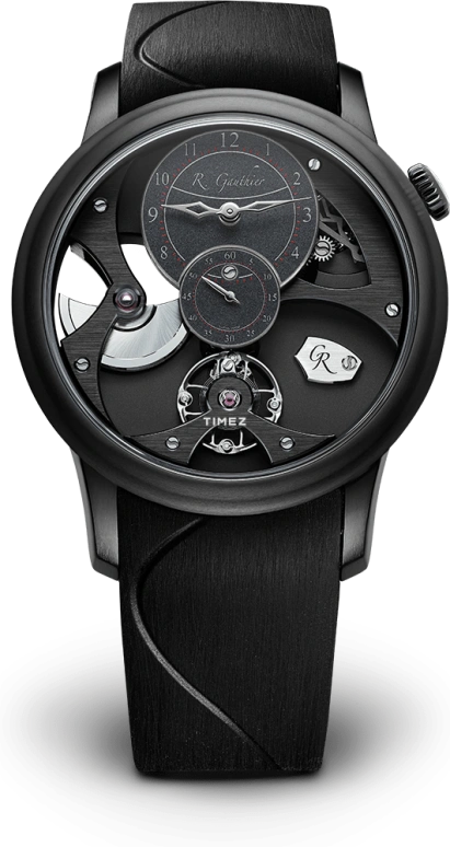 Romain Gauthier,Insight 39.50毫米,39.50毫米,钛,蓝色,自动上弦,80小时,自制机芯,MON00381