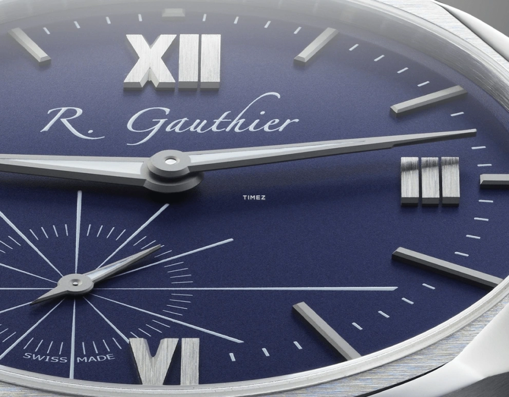 Romain Gauthier,C by Romain Gauthier 41毫米,41毫米,铂金,蓝色,手动上弦,60小时,自制机芯,MON00550