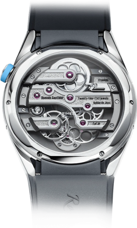 Romain Gauthier,C by Romain Gauthier 41毫米,41毫米,钛合金,灰色,手动上弦,60小时,自制机芯,MON00540