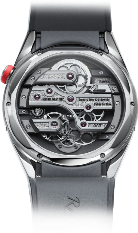 Romain Gauthier,C by Romain Gauthier 41毫米,41毫米,钛合金,灰色,手动上弦,60小时,自制机芯,MON00500