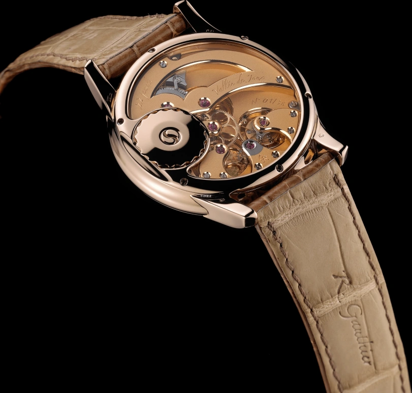 Romain Gauthier,Prestige HM 41毫米,41毫米,红金,银色,粉金色,手动上弦,60小时,自制机芯,MON00003