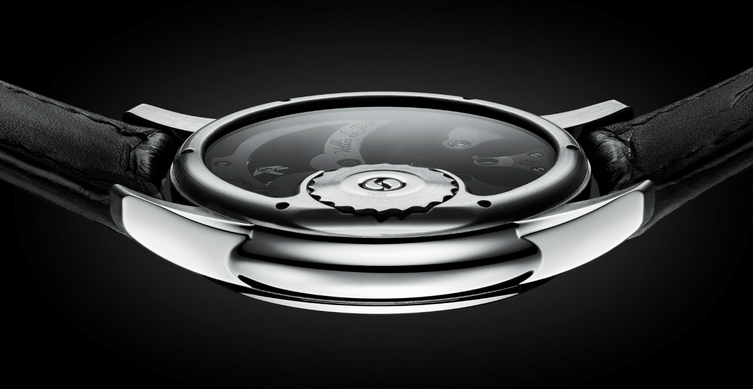 Romain Gauthier,Prestige HMS 43毫米,43毫米,不锈钢,银色,灰色,手动上弦,60小时,自制机芯,MON00027