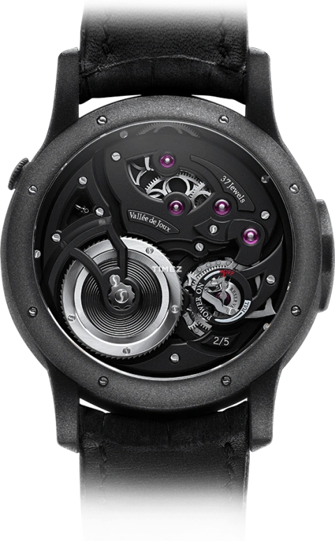 Romain Gauthier,Logical One 43毫米,43毫米,钛,黑色,手动上弦,动力储存指示,46小时,MON00200
