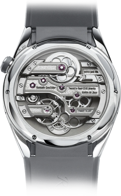 Romain Gauthier,C by Romain Gauthier 41毫米,41毫米,铂金,绿色,手动上弦,60小时,自制机芯,MON00552