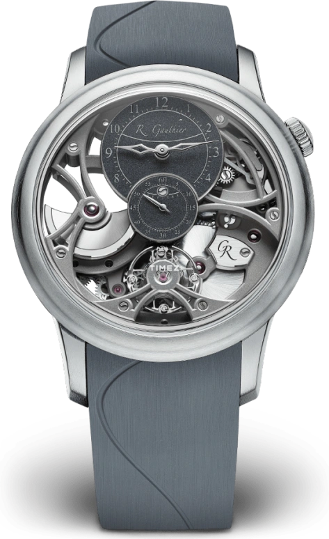 Romain Gauthier,Heritage 39.50毫米,39.50毫米,钛,灰色,自动上弦,80小时,自制机芯,MON00345