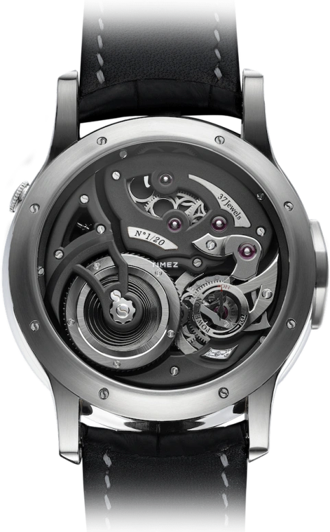 Romain Gauthier,C by Romain Gauthier 43毫米,43毫米,钛,黑色,灰色,手动上弦,动力储存指示,46小时,MON00930
