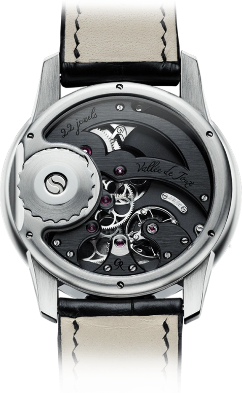 Romain Gauthier,Prestige HMS 43毫米,43毫米,不锈钢,银色,灰色,手动上弦,60小时,自制机芯,MON00027