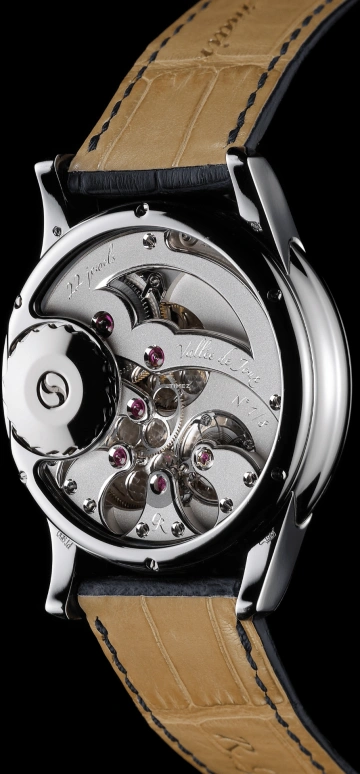 Romain Gauthier,Prestige HM 41毫米,41毫米,铂金,银色,黑色,手动上弦,60小时,自制机芯,MON00004