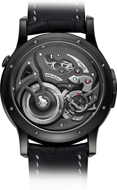 Romain Gauthier,Logical One 43毫米,43毫米,钛合金,白色,黑色,手动上弦,动力储存指示,镂空,MON00144