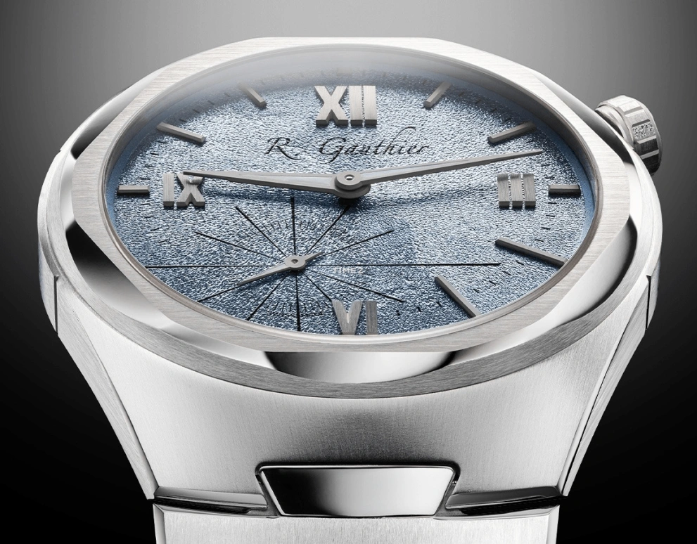 Romain Gauthier,C by Romain Gauthier 41毫米,41毫米,不锈钢,蓝色,手动上弦,60小时,自制机芯,MON00555