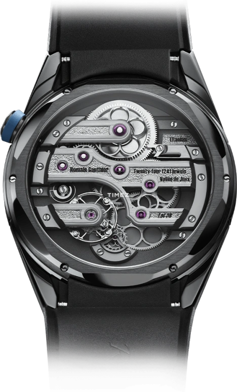 Romain Gauthier,C by Romain Gauthier 41毫米,41毫米,钛合金,黑色,手动上弦,60小时,自制机芯,MON00541