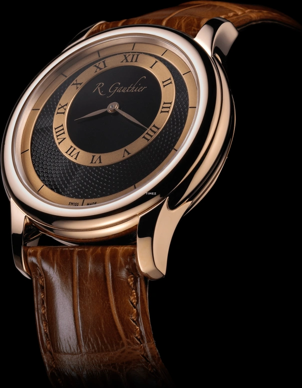 Romain Gauthier,Prestige HM 41毫米,41毫米,红金,玫瑰金色,黑色,手动上弦,60小时,自制机芯,MON00002