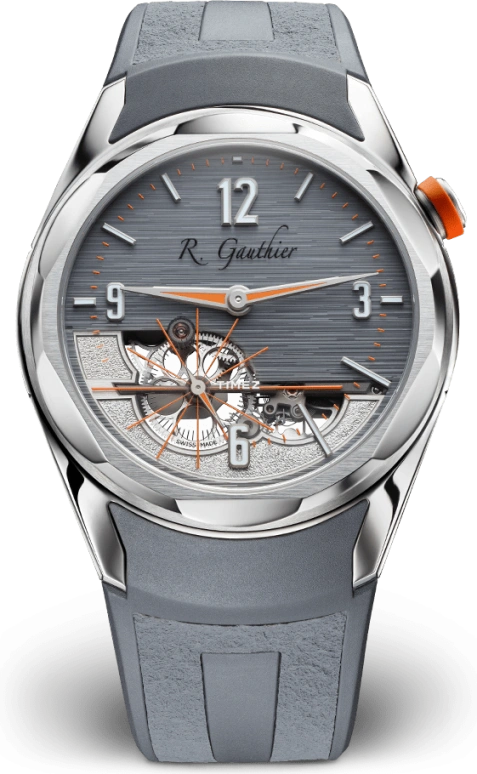 Romain Gauthier,C by Romain Gauthier 41毫米,41毫米,钛,灰色,银色,手动上弦,60小时,自制机芯,MON00560