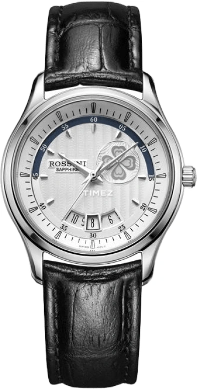 Rossini,Official Business 32mm,32mm,Stainless Steel,Silver White,Quartz,Day,Sapphire,Crystal Glass,SR5594W01B