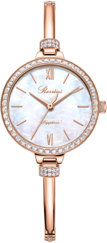 Rossini,Chic 26mm,26mm,Stainless Steel,White,Quartz,Sapphire,Round,519916G01A
