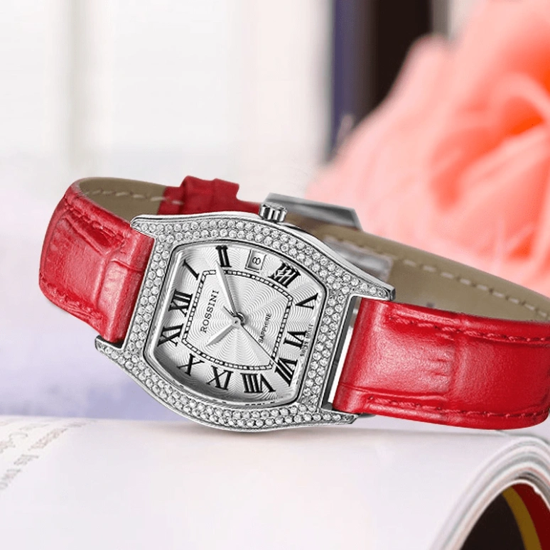 Rossini,Elegance 30mm,30mm,Stainless Steel,Silver White,Quartz,Day,Sapphire,SR3398W01A