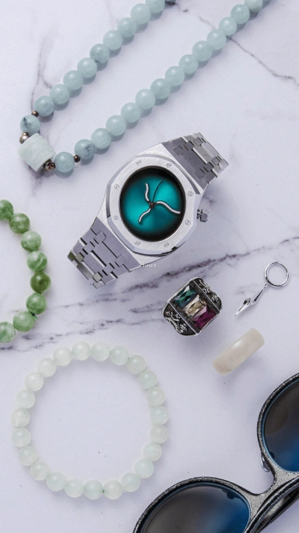 Safrezo,曲线橡树 38x39.60毫米,38x39.60毫米,不锈钢,绿色,自动上弦,蓝宝石,其他,CO,CO-B01-S