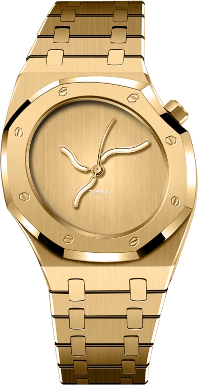 Safrezo,曲线橡树 38x39.60毫米,38x39.60毫米,不锈钢,黄金色,自动上弦,蓝宝石,其他,CO,CO-A03-G