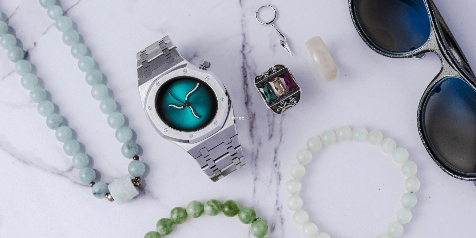 Safrezo,曲线橡树 38x39.60毫米,38x39.60毫米,不锈钢,绿色,自动上弦,蓝宝石,其他,CO,CO-B01-S