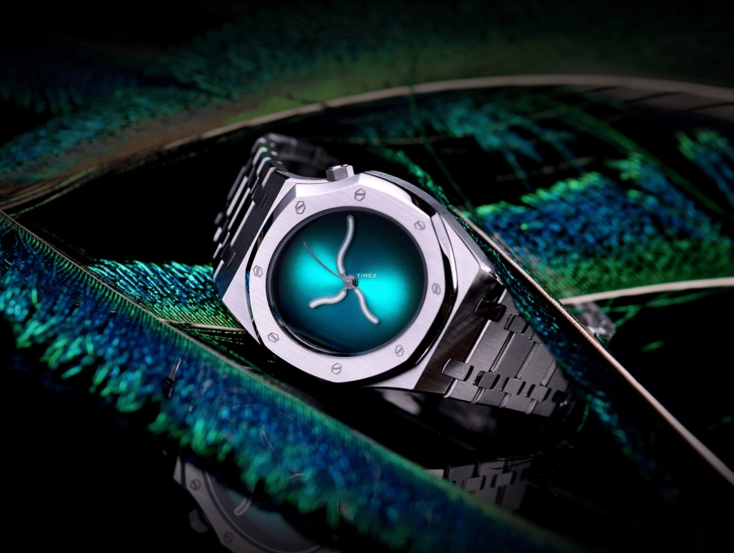 Safrezo,曲线橡树 38x39.60毫米,38x39.60毫米,不锈钢,绿色,自动上弦,蓝宝石,其他,CO,CO-B01-S