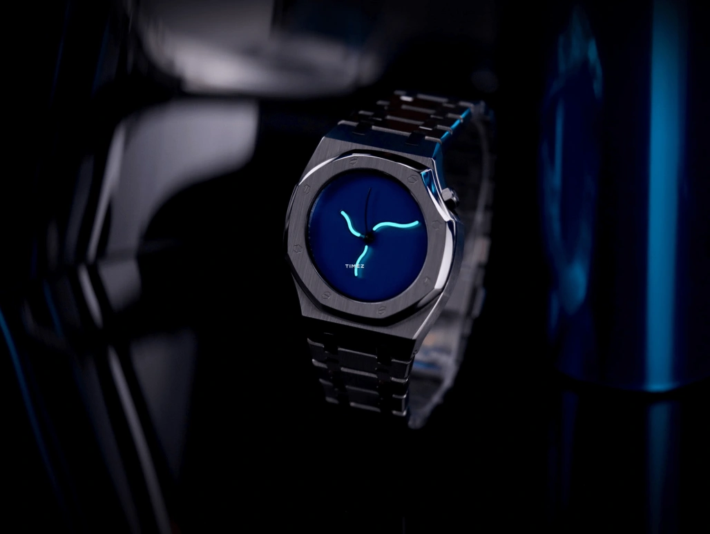 Safrezo,曲线橡树 38x39.60毫米,38x39.60毫米,不锈钢,蓝色,自动上弦,蓝宝石,其他,CO,CO-A02-S