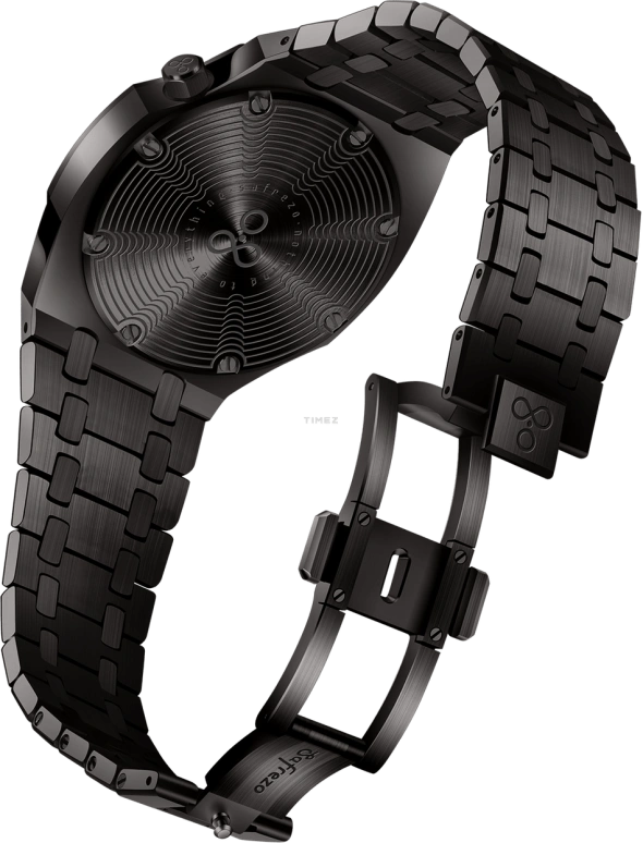 Safrezo,曲线橡树 38x39.60毫米,38x39.60毫米,不锈钢,绿色,自动上弦,蓝宝石,其他,CO,CO-B01-B