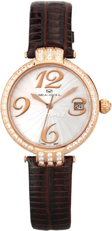 海鸥 情侣 719.753L BROWN LEATHER