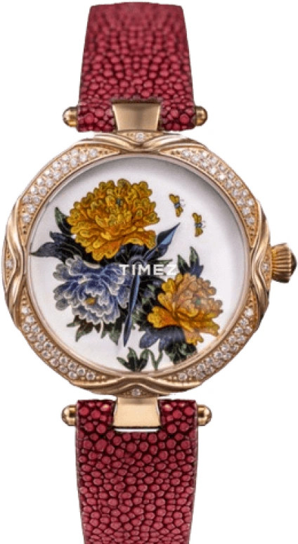 Sea-Gull,I Do 36mm,36mm,Rose Gold,Yellow Gold,Multi-Color,Automatic,Sapphire,Crystal Glass,Round,318,318.399L