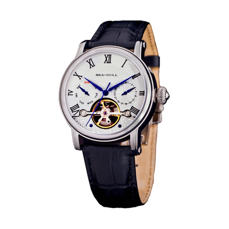 Sea-Gull,Business 40.50mm,40.50mm,Stainless Steel,White,Automatic,Date,Day,819,819.383