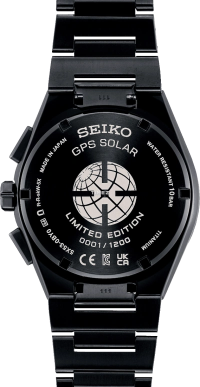 精工,Astron 43.10毫米,43.10毫米,钛,绿色,黑色,石英,万年历,星期历,日历,动力储存指示,自制机芯,蓝宝石,SSH127J1