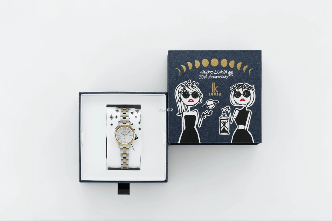 精工,Lukia 27.50毫米,27.50毫米,精钢,白色,石英,日历,太阳能充电,防磁,SSVW242