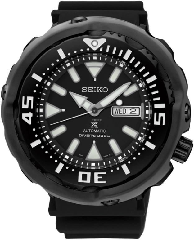 Seiko,Prospex Divers 51.70mm,51.70mm,Ceramic,Stainless Steel,Black,Automatic,Date,Day,Anti-magnetic,SRPA81K1