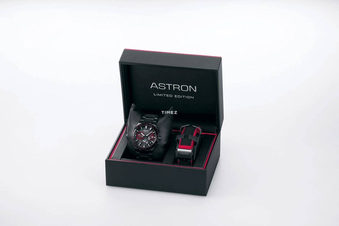 精工,Astron 42.70毫米,42.70毫米,钛,黑色,石英,万年历,星期历,日历,动力储存指示,自制机芯,蓝宝石,水晶玻璃,SSH137J1