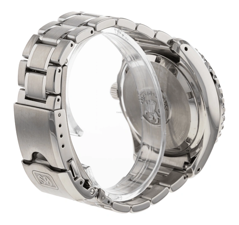 冠蓝狮,Grand Seiko 44.20毫米,44.20毫米,不锈钢,黑色,自动上弦,Spring Drive,日历,动力储存指示,防磁,SBGA029J