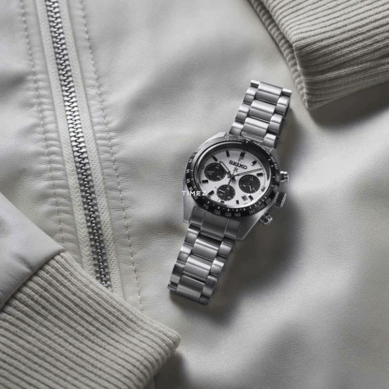 精工,Prospex 39毫米,39毫米,精钢,白色,石英,计时,日历,太阳能充电,SSC813P1