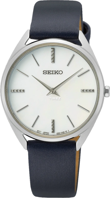 Seiko,women 32mm,32mm,Stainless Steel,White,Quartz,In-house Caliber,Sapphire,Glass,SWR079