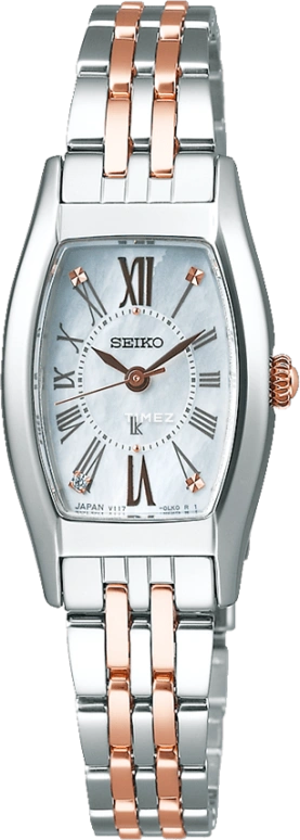 Seiko,Lukia 19.80mm,19.80mm,Stainless Steel,Silver White,Quartz,In-house Caliber,Sapphire,Glass,SUP439J1