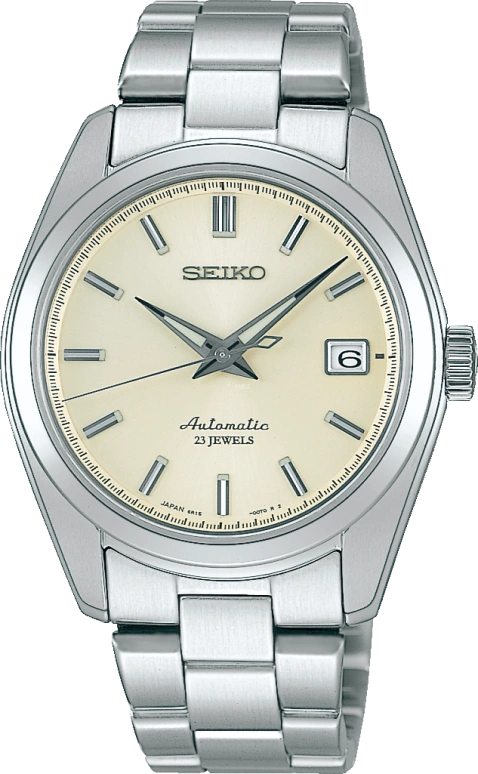 Seiko,Mechanical 38.40mm,38.40mm,Stainless Steel,Silver,Automatic,Date,Anti-magnetic,SARB035
