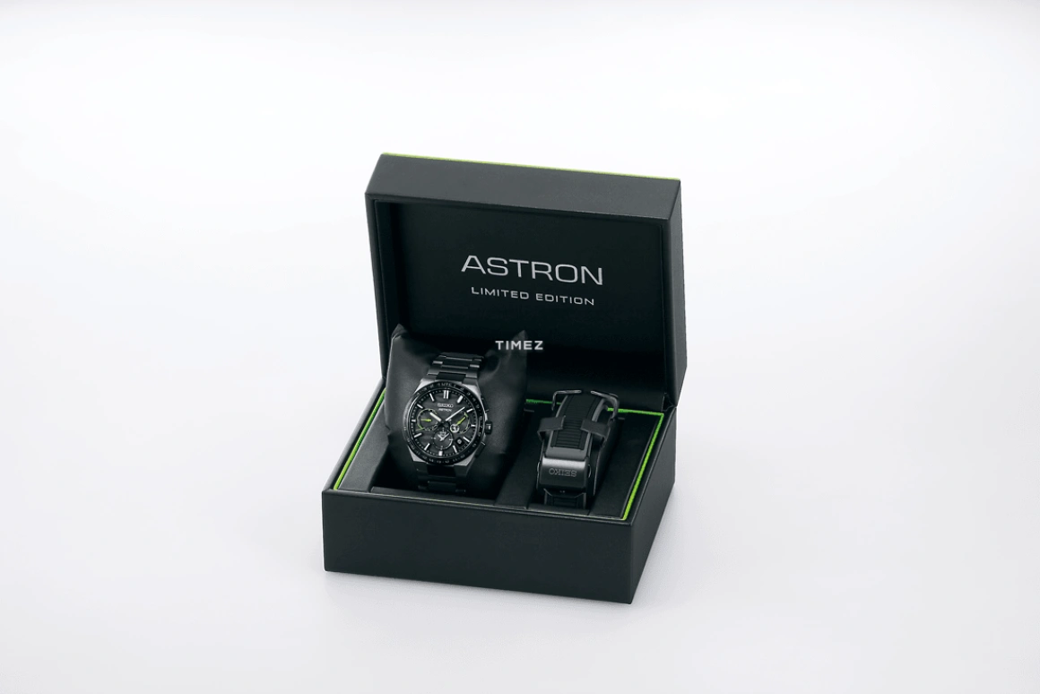精工,Astron 42.70毫米,42.70毫米,钛,黑色,石英,万年历,星期历,日历,动力储存指示,自制机芯,蓝宝石,水晶玻璃,SSH139J1
