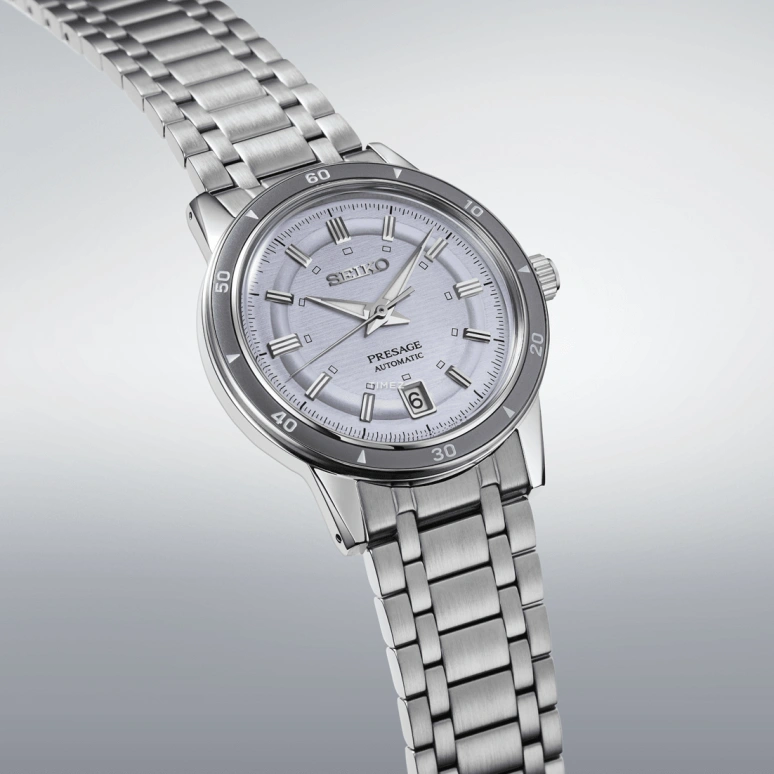 Seiko,Presage 39.50x46.20mm,39.50x46.20mm,Stainless Steel,Purple,Automatic,Day,Anti-magnetic,SARY267