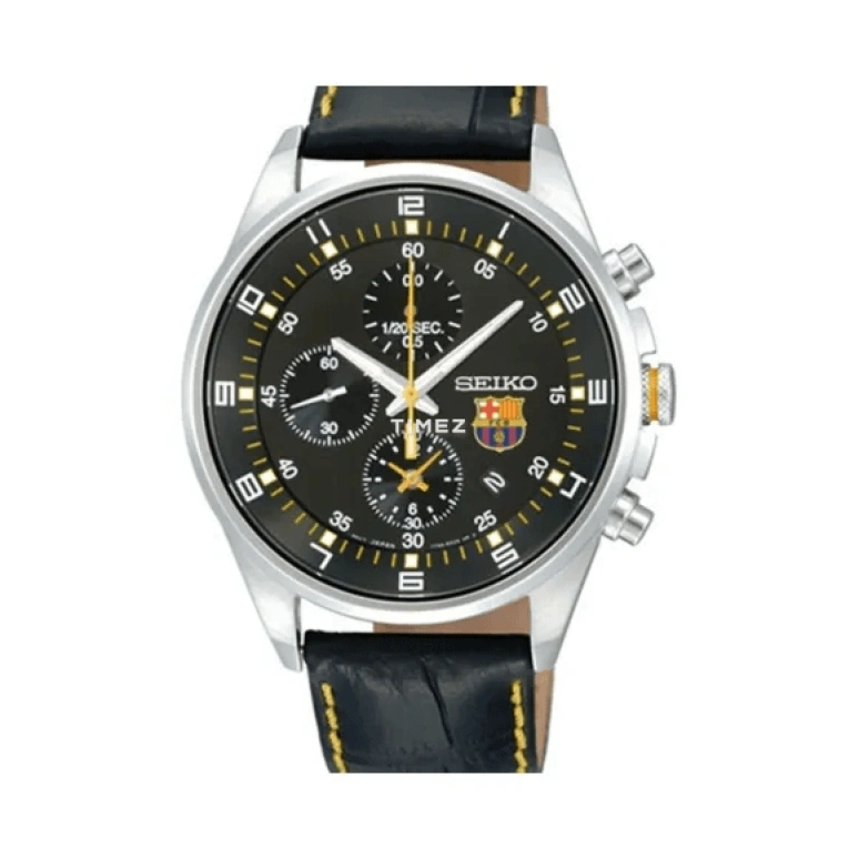 精工,Chronograph 43毫米,43毫米,不锈钢,黑色,石英,计时,日历,SNDD25J1