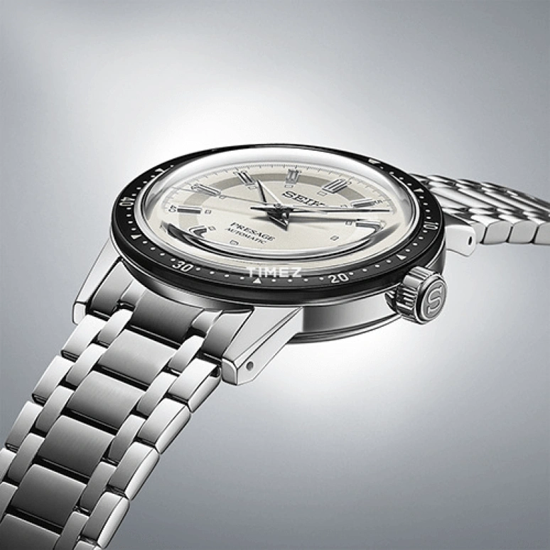 Seiko,Presage 39.50mm,39.50mm,Stainless Steel,White,Automatic,Day,Dule Time,Anti-magnetic,SARY235