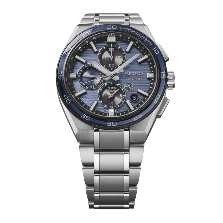 精工,Astron 44.10毫米,44.10毫米,钛,蓝色,黑色,石英,计时,万年历,日历,动力储存指示,自制机芯,蓝宝石,水晶玻璃,SSH175J1