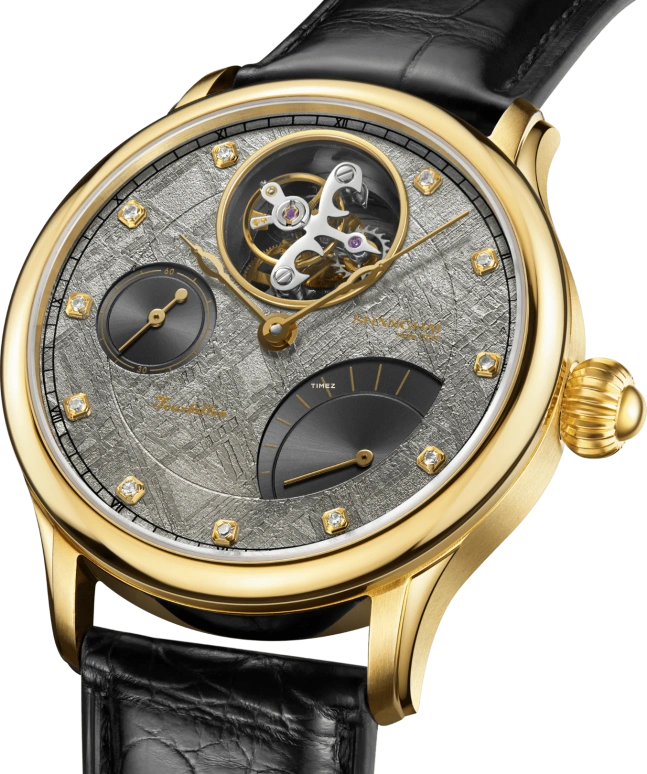 Shanghai,Artistic 42mm,42mm,Stainless Steel,Grey,Handwound,Power Reserve Indicator,Tourbillon,S1300,S1300.6844.112.18