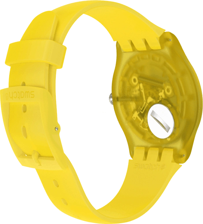 Swatch,Originals 41x47.40mm,41x47.40mm,Plastic,Yellow,SUOJ108