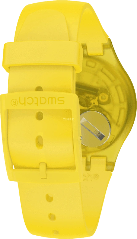 Swatch,Originals 41x47.40mm,41x47.40mm,Plastic,Yellow,SUOJ108