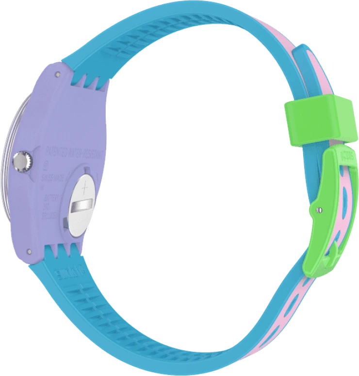 Swatch,Originals 34mm,34mm,Plastic,Yellow,Closed,GZ342
