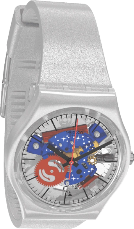Swatch,Originals 34mm,34mm,Plastic,GZ355