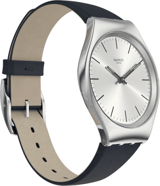 Swatch,SKIN 38mm,38mm,Stainless Steel,SYXS115